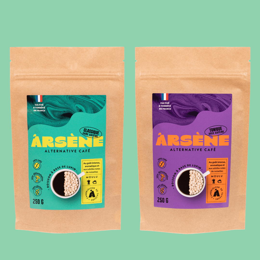pack mix - 2 sachets - Arsène - alternative au café