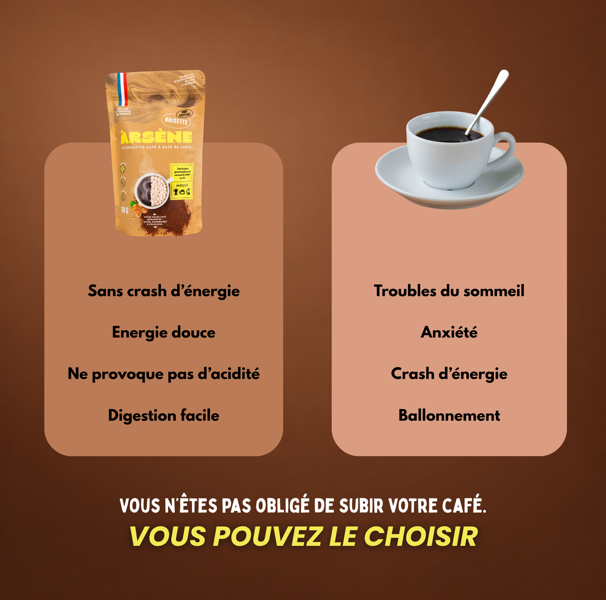 Arsène Noisette - sans caféine