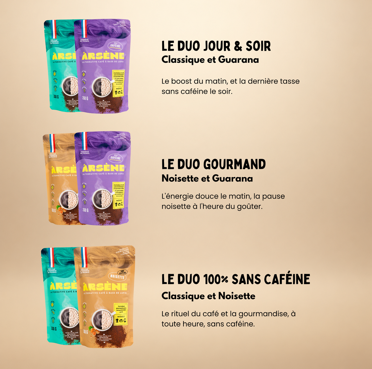 Pack dégustation - avec cafetière
