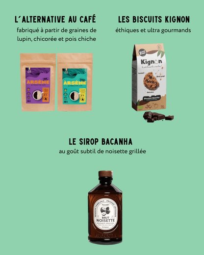 Coffret gourmand - Alternative au café - Arsène