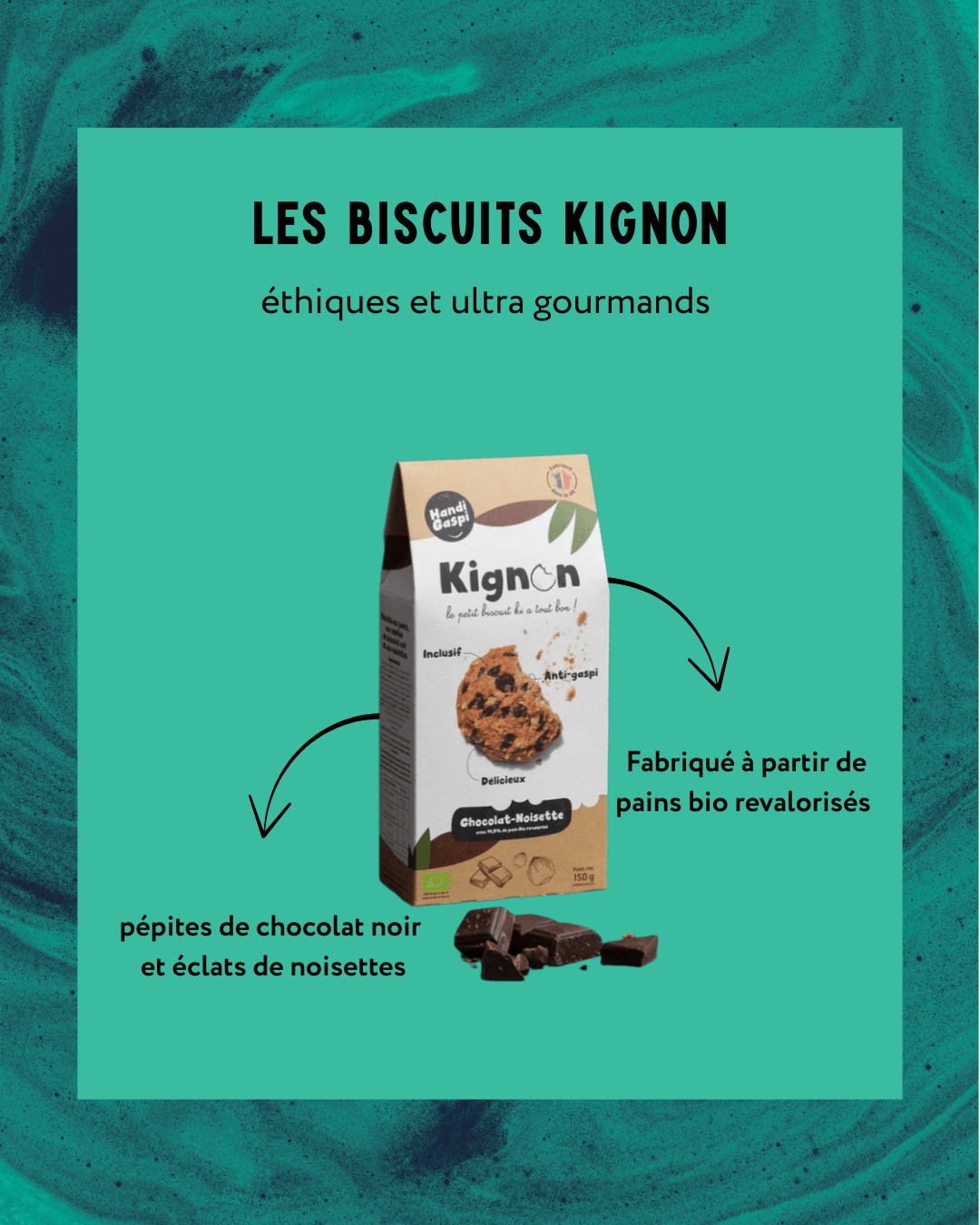 coffret gourmand - Arsène - alternative au café - sablé kignon