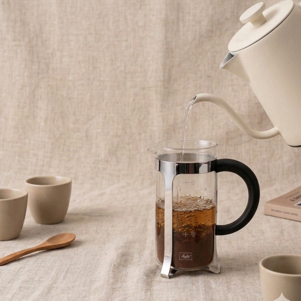 Cafetière à piston - Méthode simple pour préparer Arsène