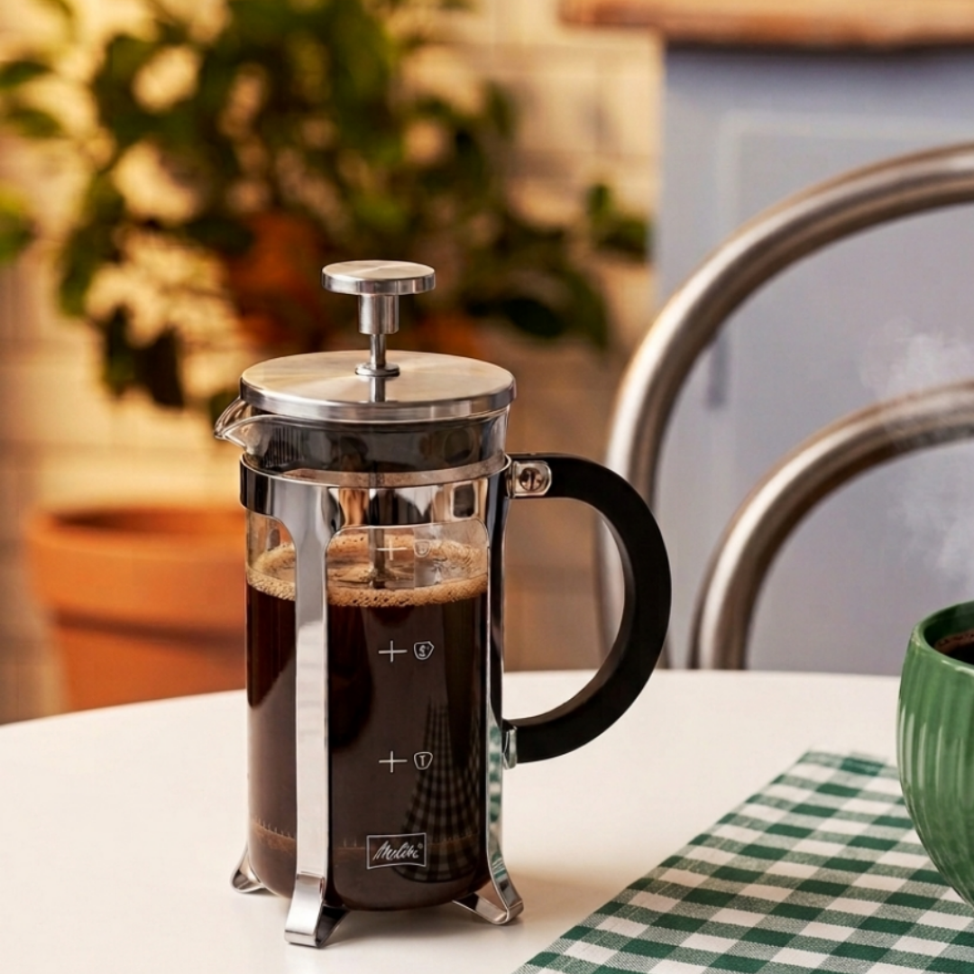 Cafetière à piston - Méthode simple pour préparer Arsène
